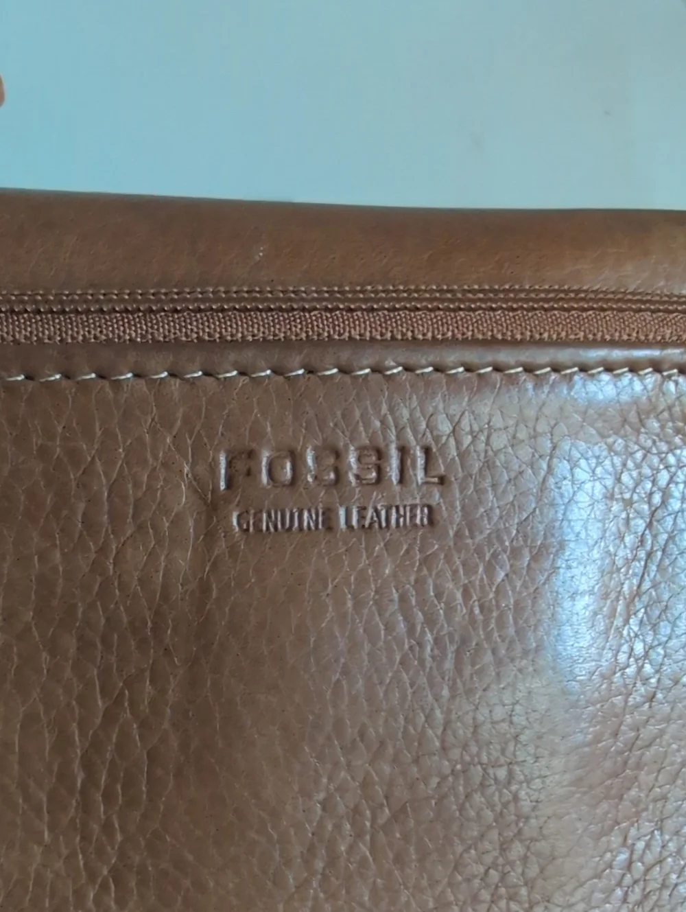 Fossil Tri Fold Tan Color Wallet